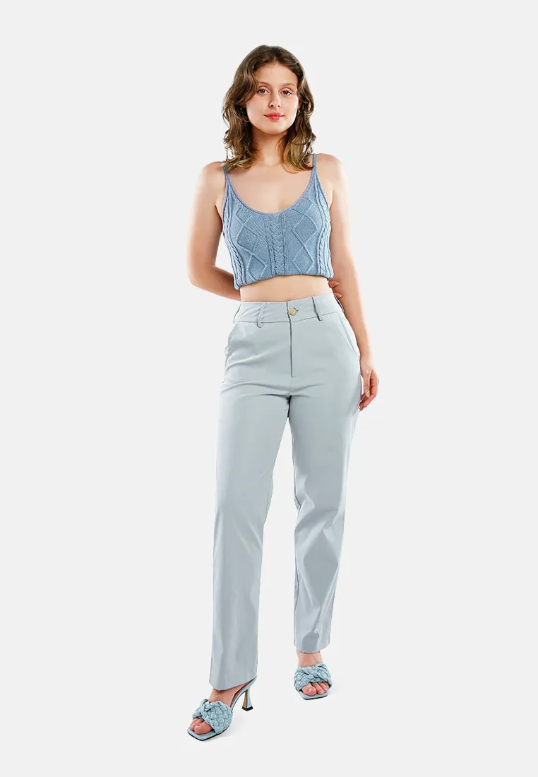 Boot Cut High Waist Pants