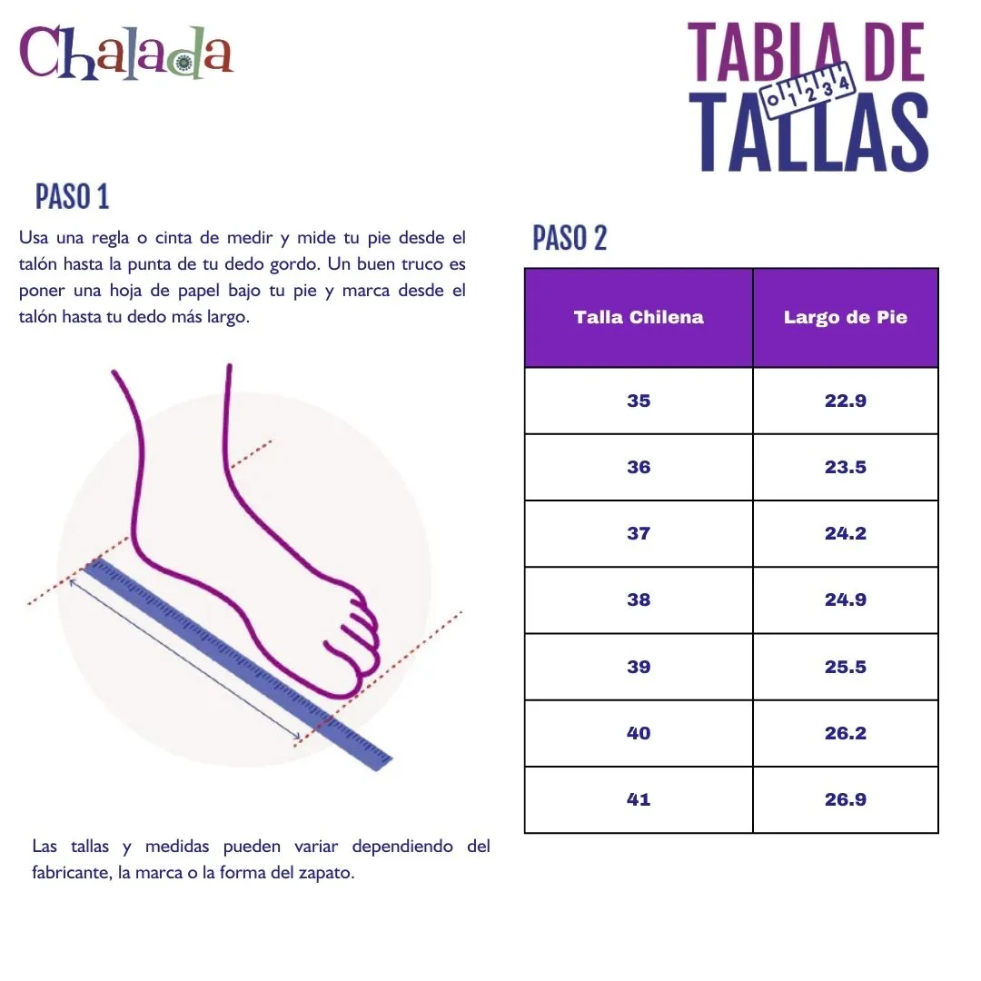 Botin Chalada Mujer Traffa-51 Negro Casual