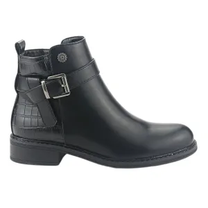 Botin Chalada Mujer Traffa-51 Negro Casual