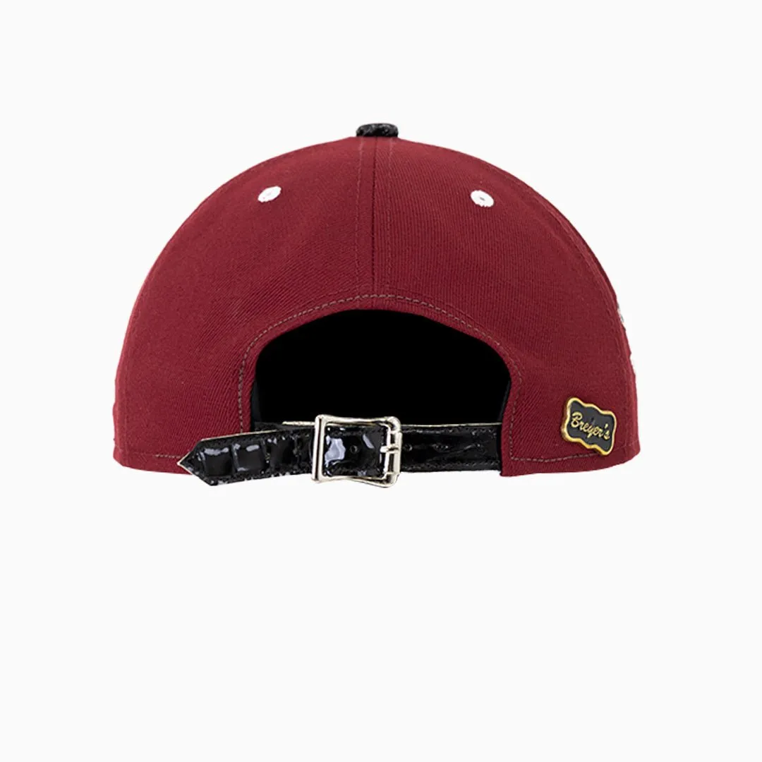 Breyer's Buck 50 Chicago Bulls Hat With Leather Visor
