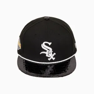 Breyer's Buck 50 Chicago White Sox Hat With Leather Visor