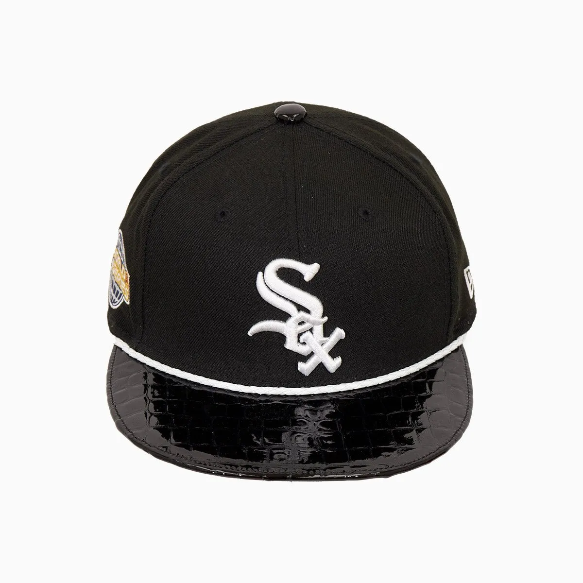 Breyer's Buck 50 Chicago White Sox Hat With Leather Visor