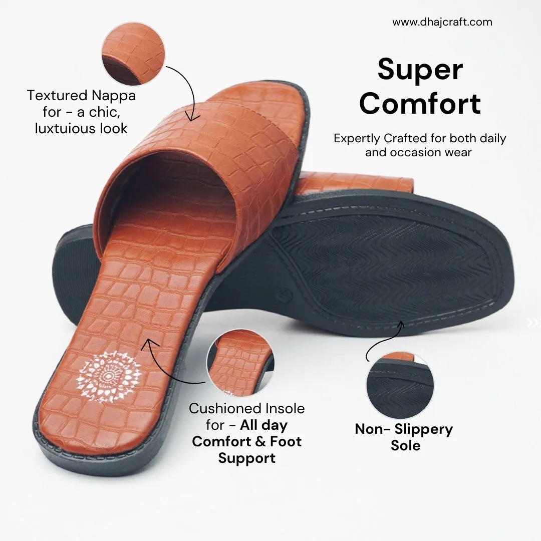 Brown Casual Slip-On