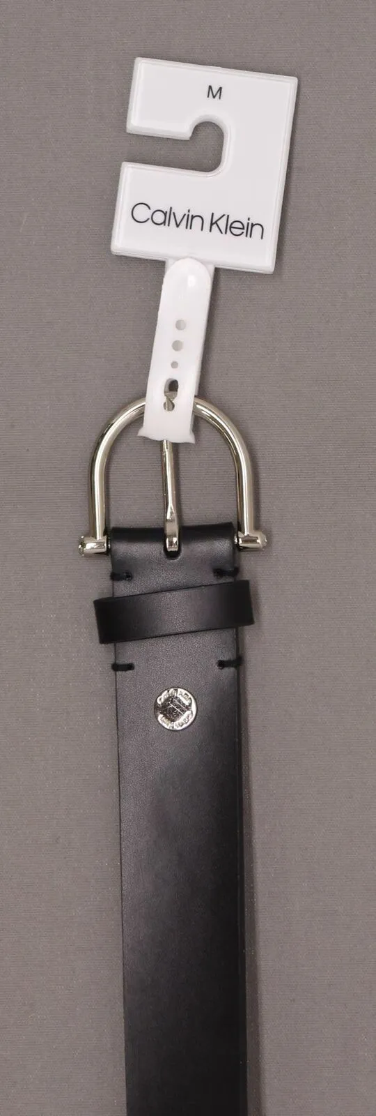 Calvin Klein Women's Leather Grommet Belt