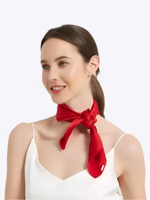 Candela - Soft Satin Shine Woman's Square Scarf