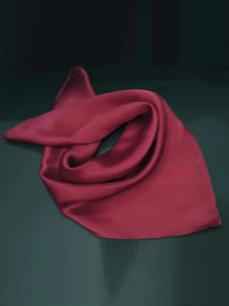 Candela - Soft Satin Shine Woman's Square Scarf