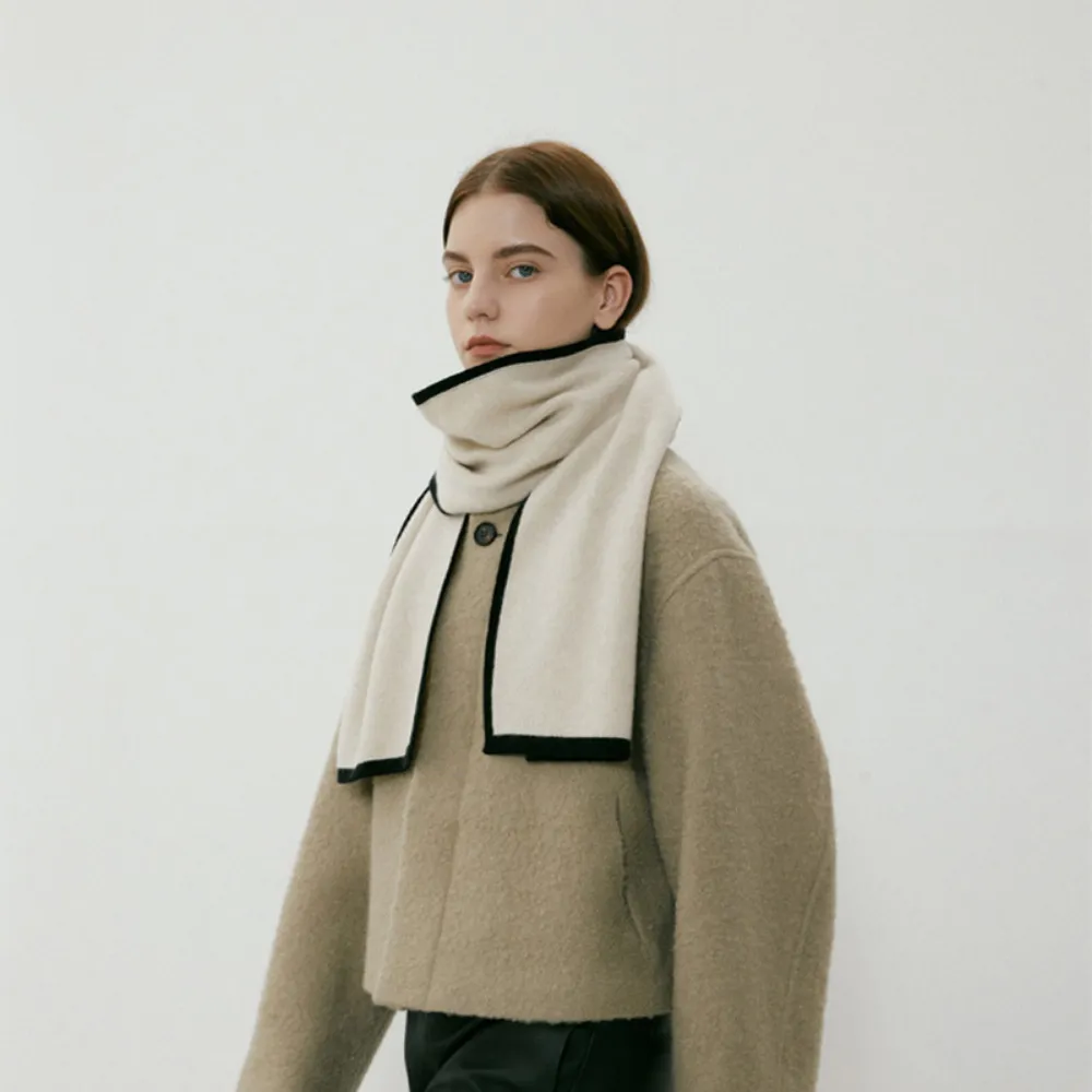 Casual Spliced Scarf