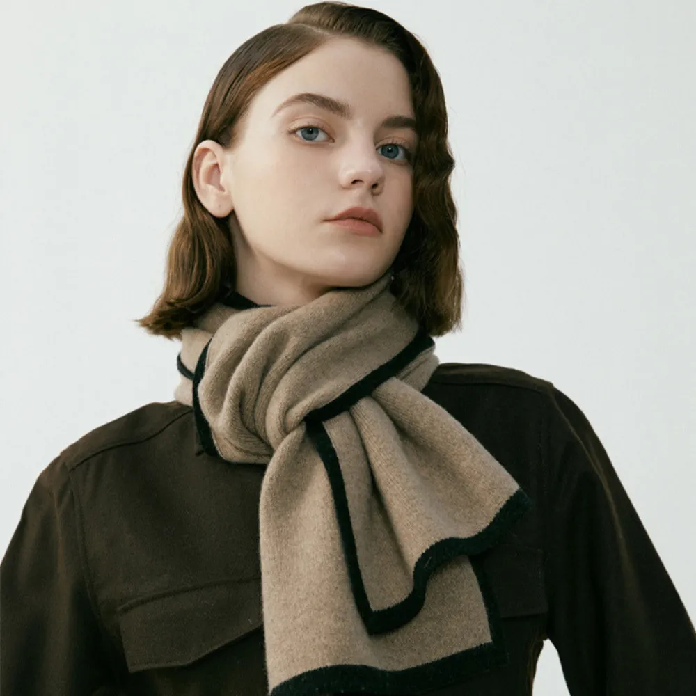 Casual Spliced Scarf