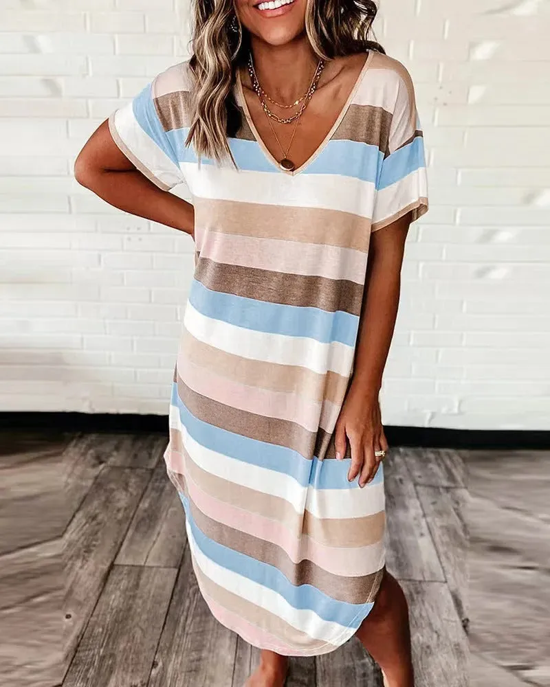 Cecily | Striped Summer Dress