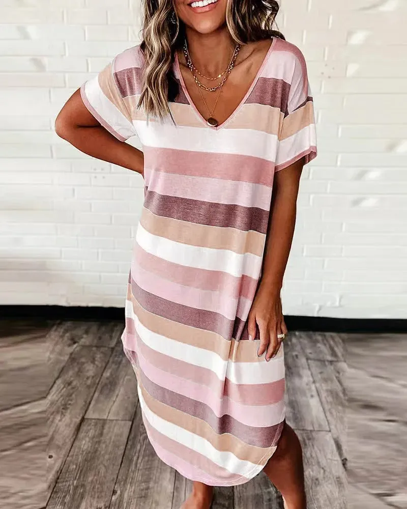 Cecily | Striped Summer Dress