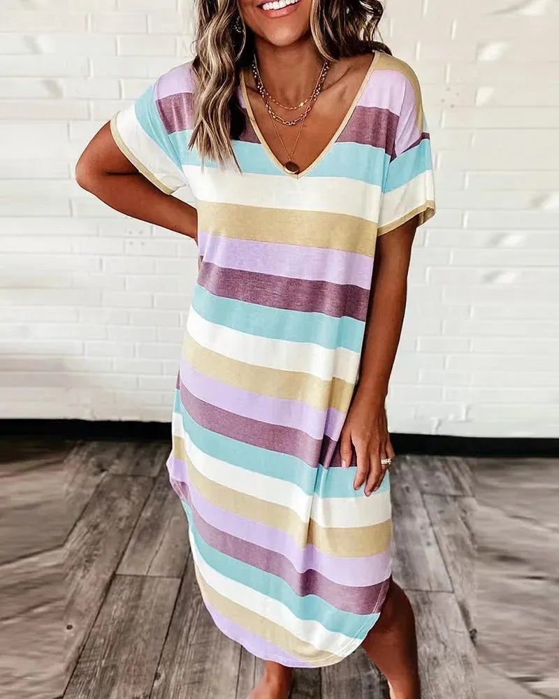 Cecily | Striped Summer Dress