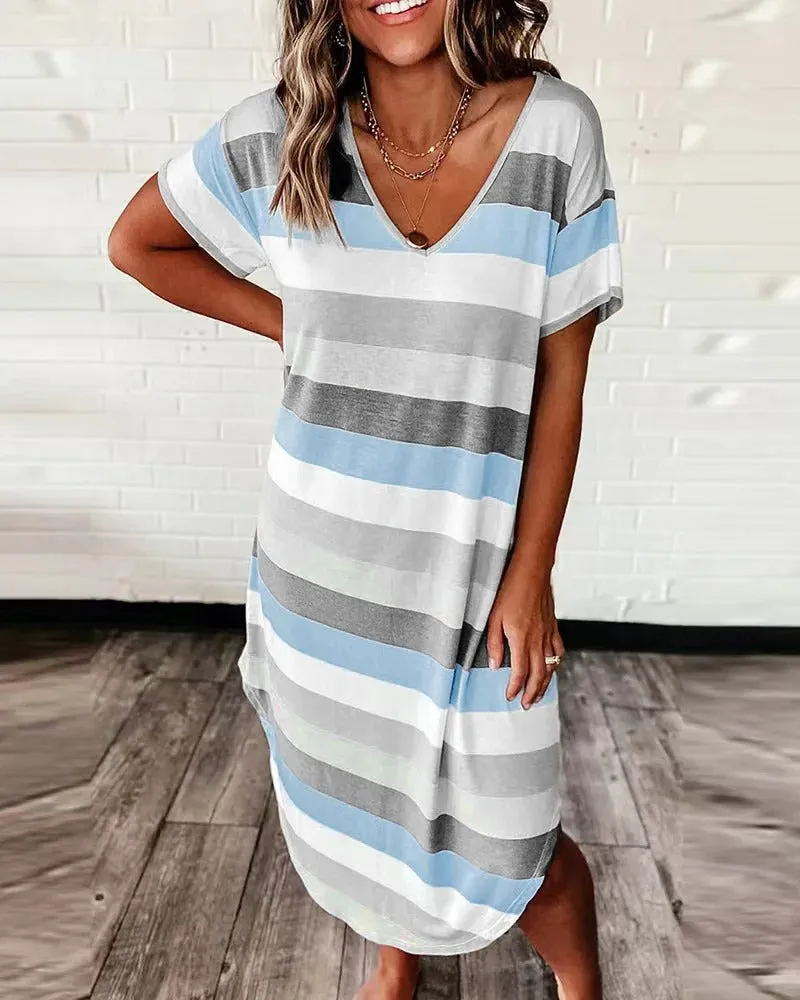 Cecily | Striped Summer Dress