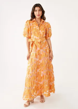 Charlotte Gown Orange Blossom Organza