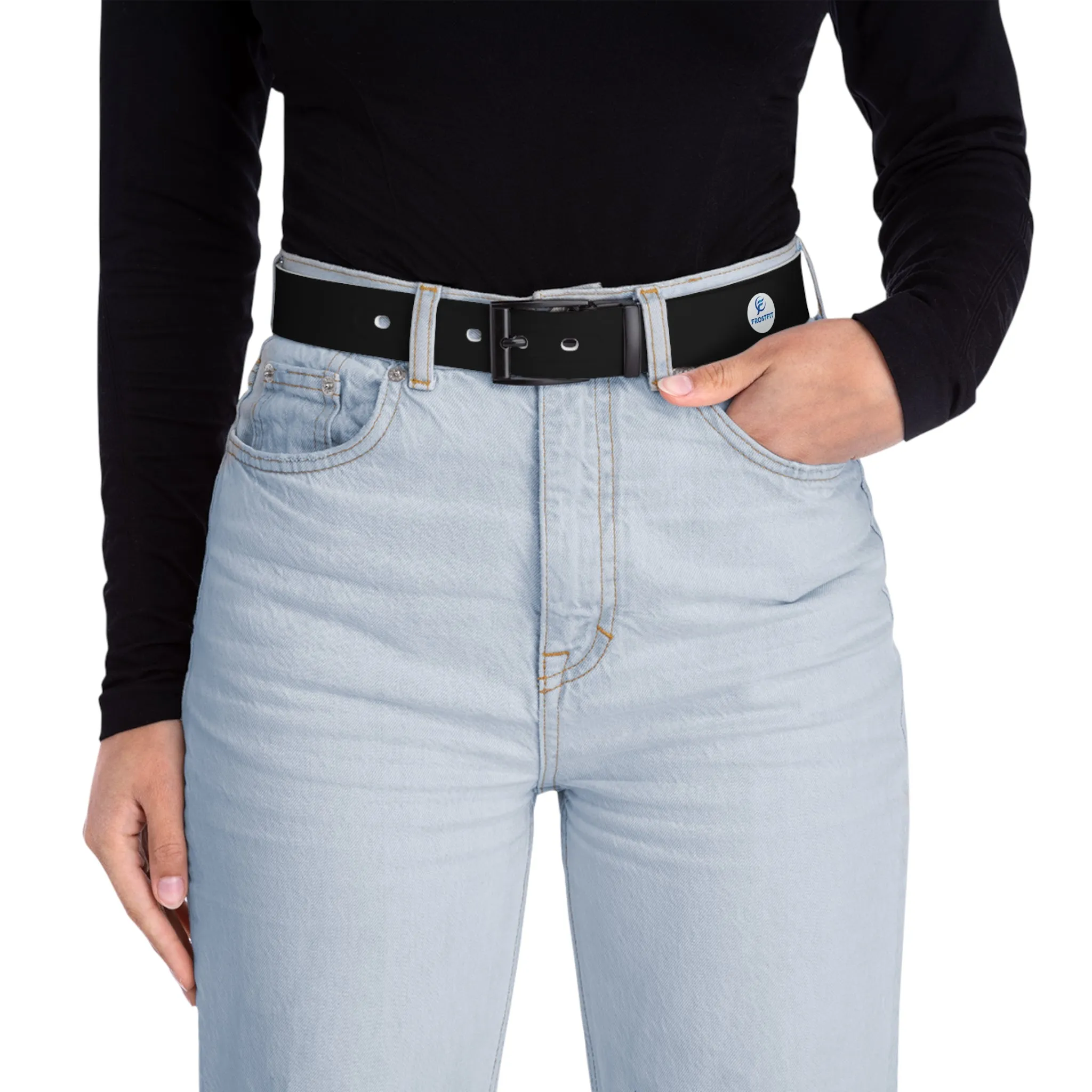 Chic Geometric Print Belt for Trendy Outfits