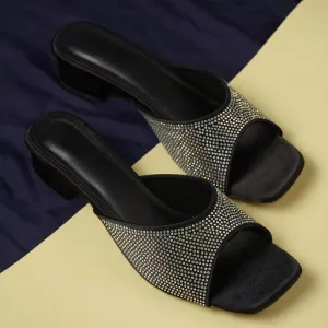 Chic small heels - Black