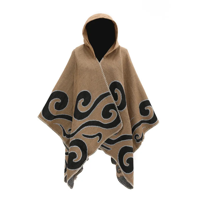 Chic Woven Elegance Cape
