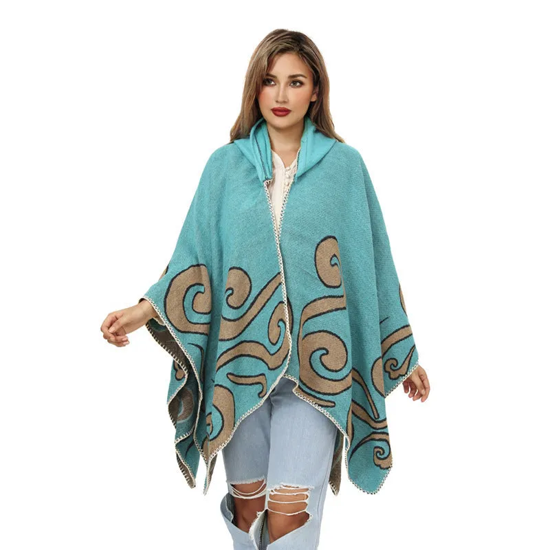 Chic Woven Elegance Cape