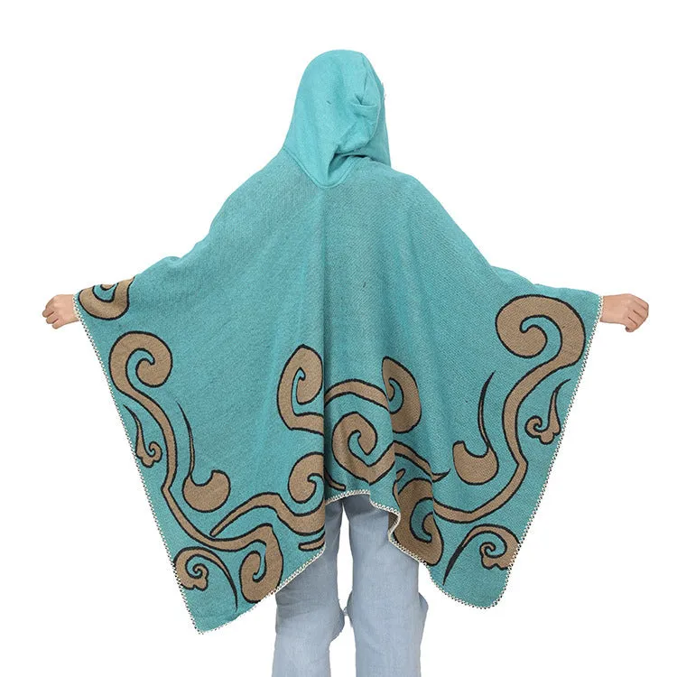 Chic Woven Elegance Cape