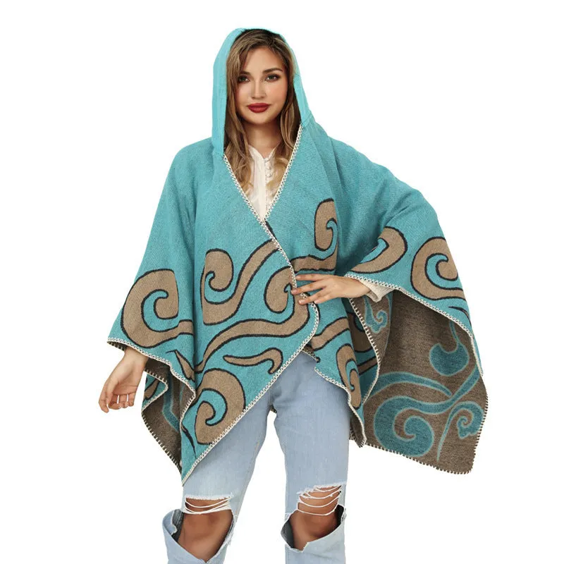 Chic Woven Elegance Cape