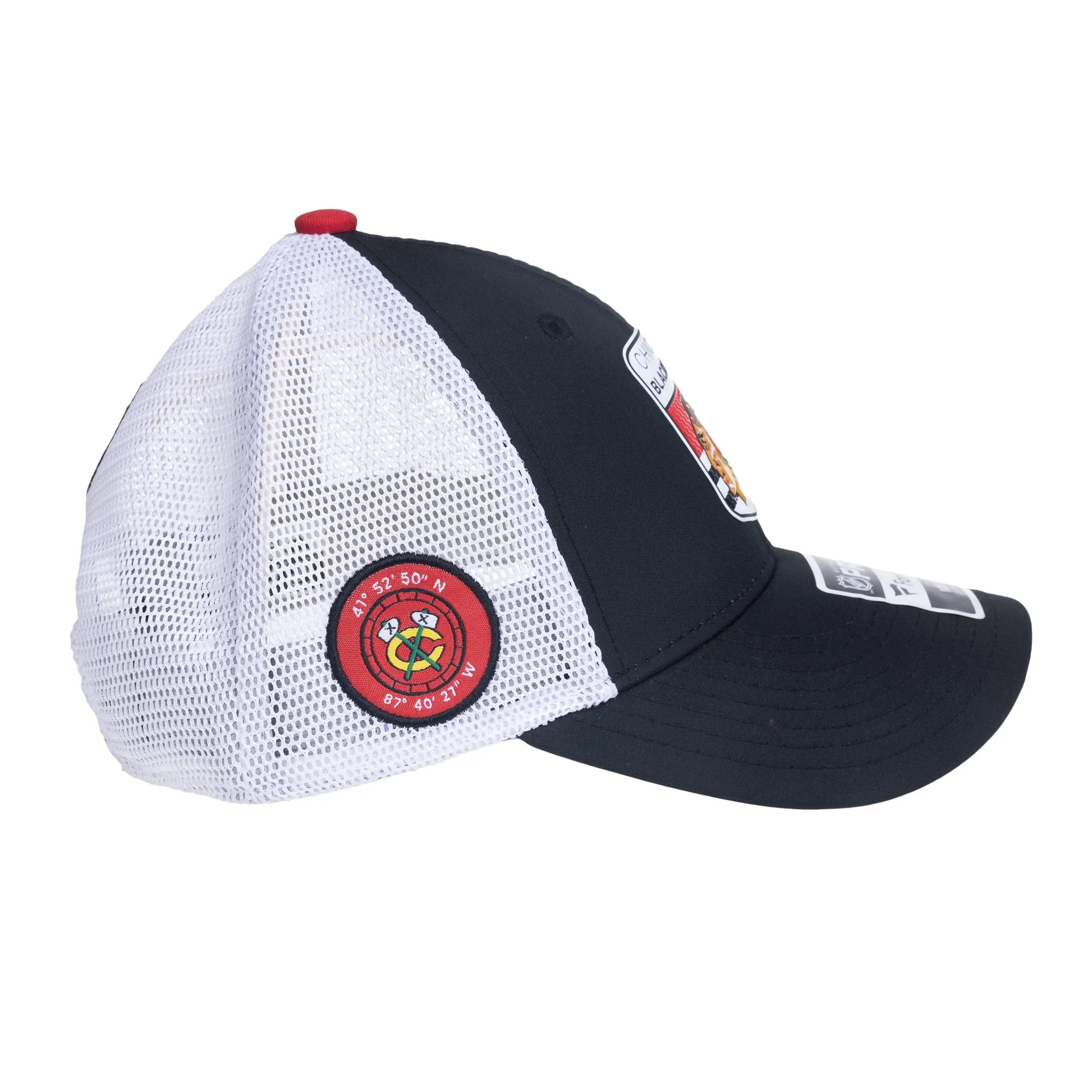 Chicago Blackhawks - Outer Stuff NHL Draft Structured Trucker Youth Hat