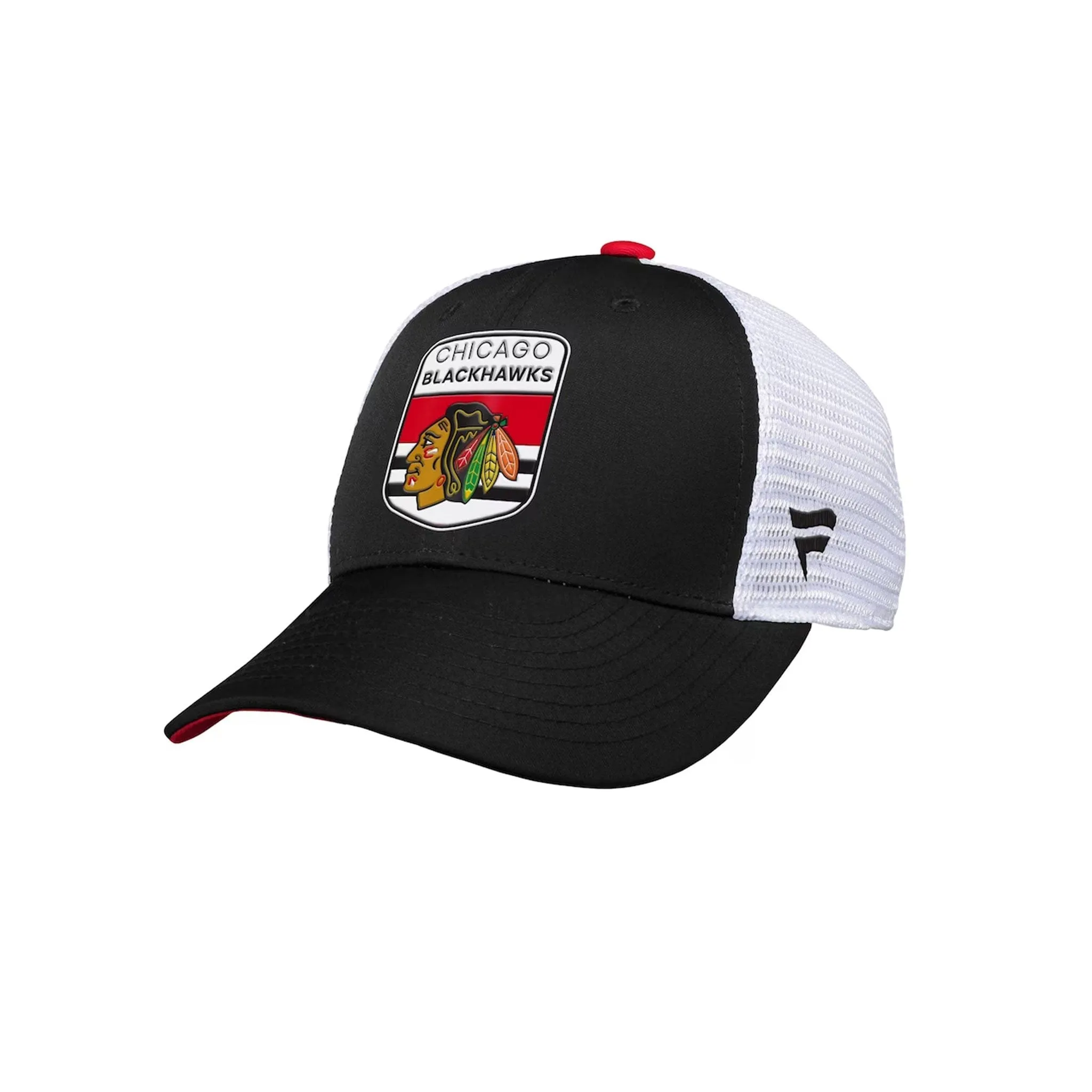 Chicago Blackhawks - Outer Stuff NHL Draft Structured Trucker Youth Hat