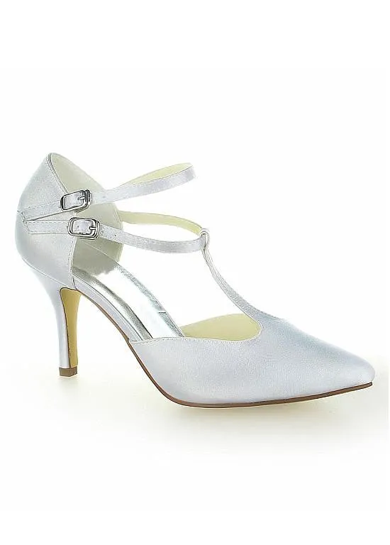 Closed Toe Stiletto Heels Bridal Shoes