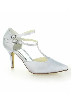 Closed Toe Stiletto Heels Bridal Shoes