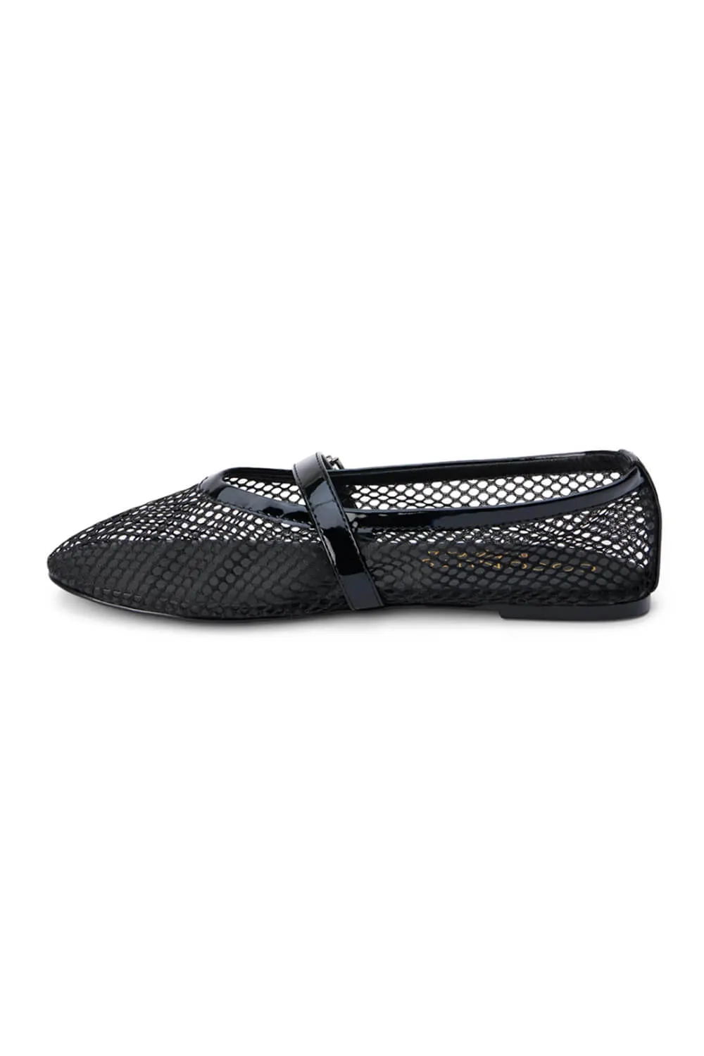Coconuts by Matisse Nolita Mesh Ballet Flats for Women in Black | NOLITA BLACK