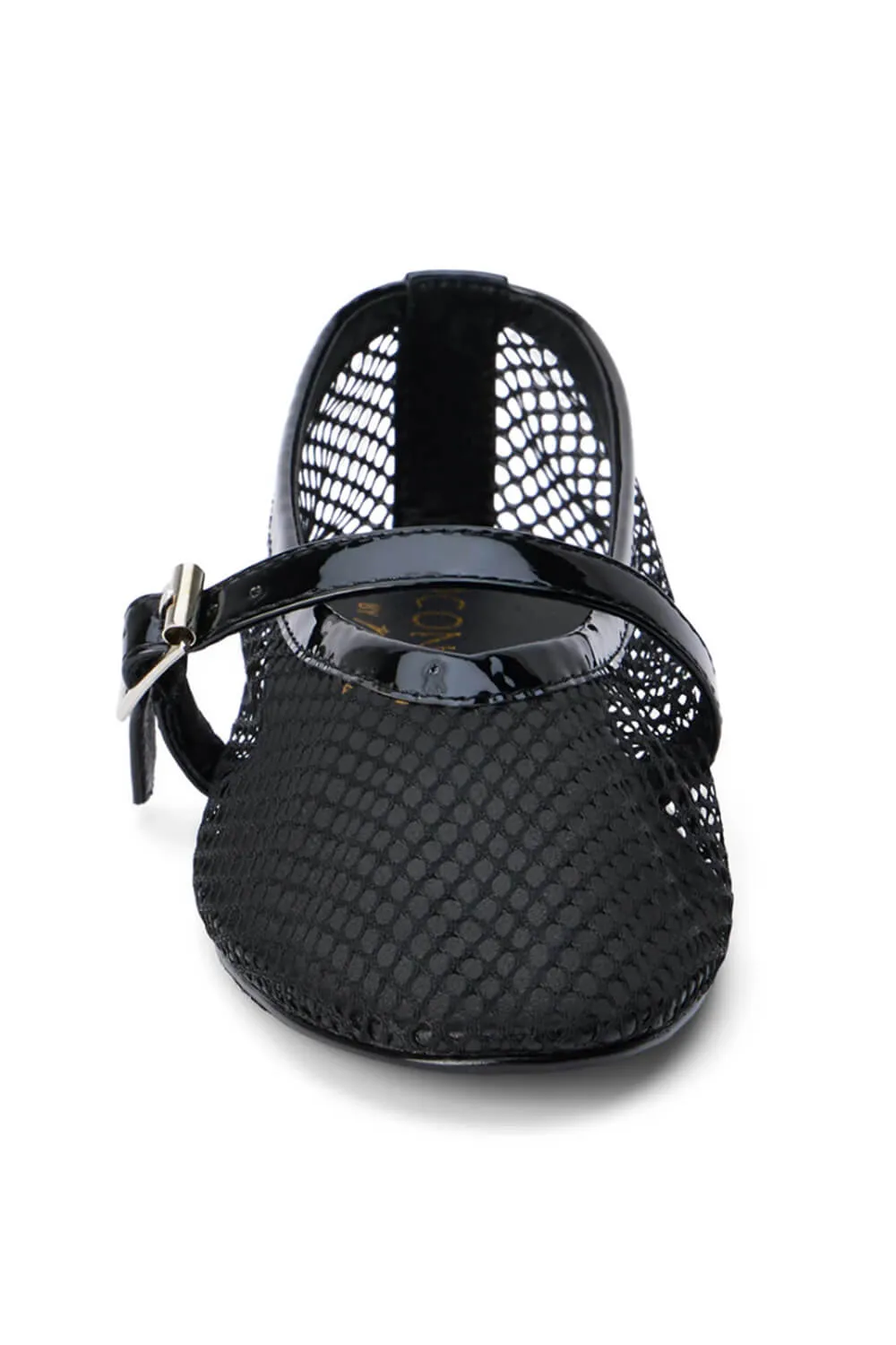 Coconuts by Matisse Nolita Mesh Ballet Flats for Women in Black | NOLITA BLACK