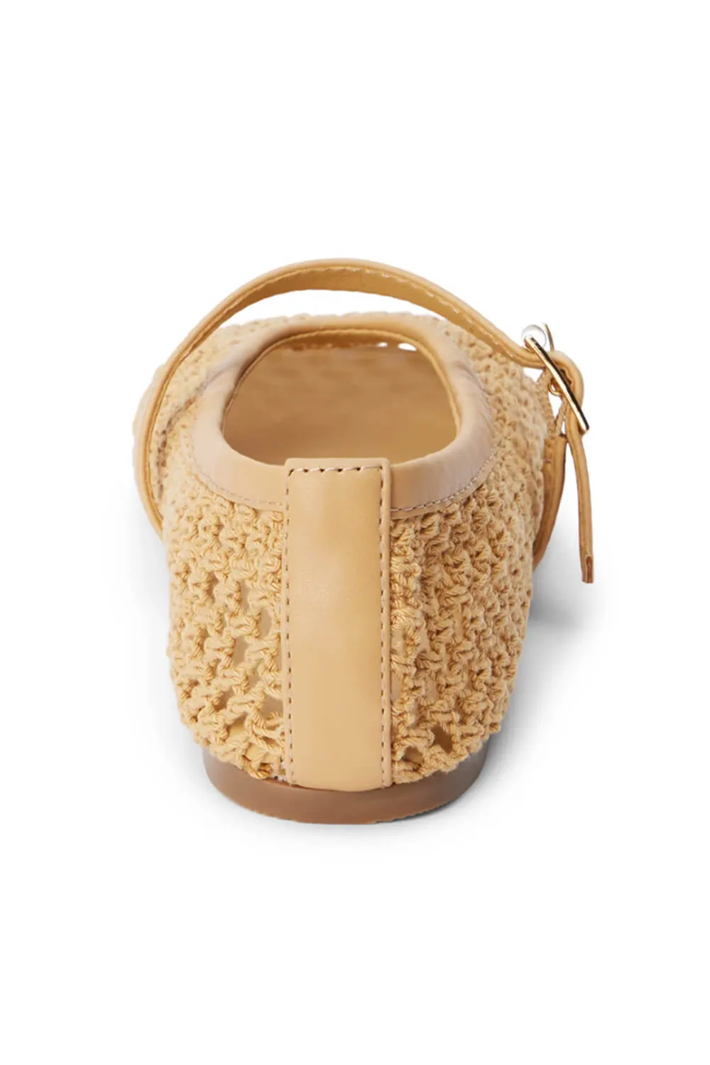 Coconuts by Matisse Nolita Mesh Ballet Flats for Women in Natural | NOLITA NATURAL