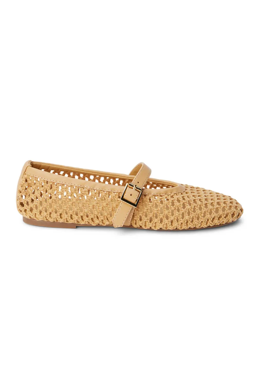Coconuts by Matisse Nolita Mesh Ballet Flats for Women in Natural | NOLITA NATURAL