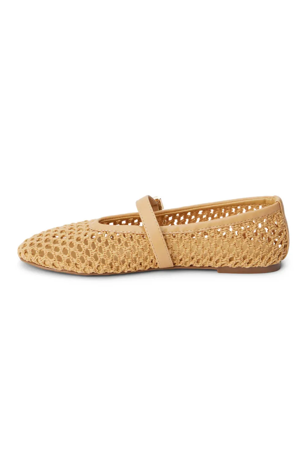 Coconuts by Matisse Nolita Mesh Ballet Flats for Women in Natural | NOLITA NATURAL
