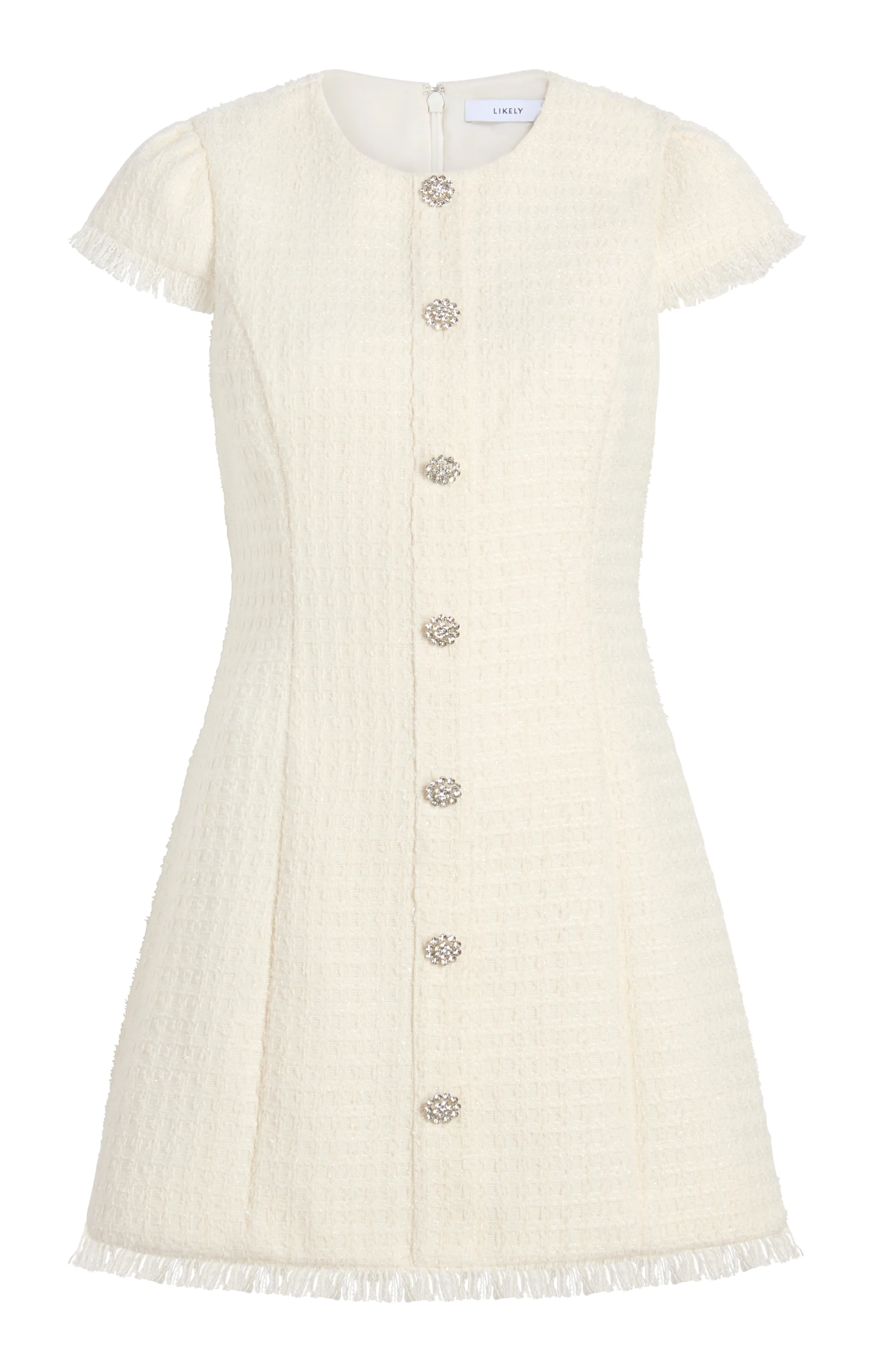 Collarless Riello Dress
