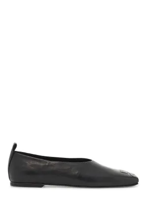 Courrèges IST Leather Ballet Flats