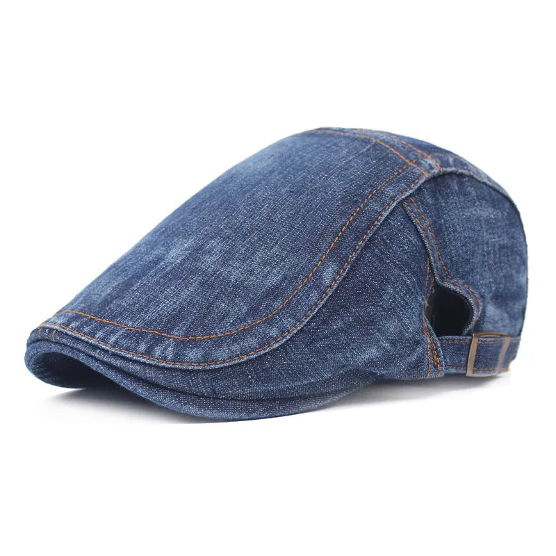 Cowboy men's casual duck tongue hat