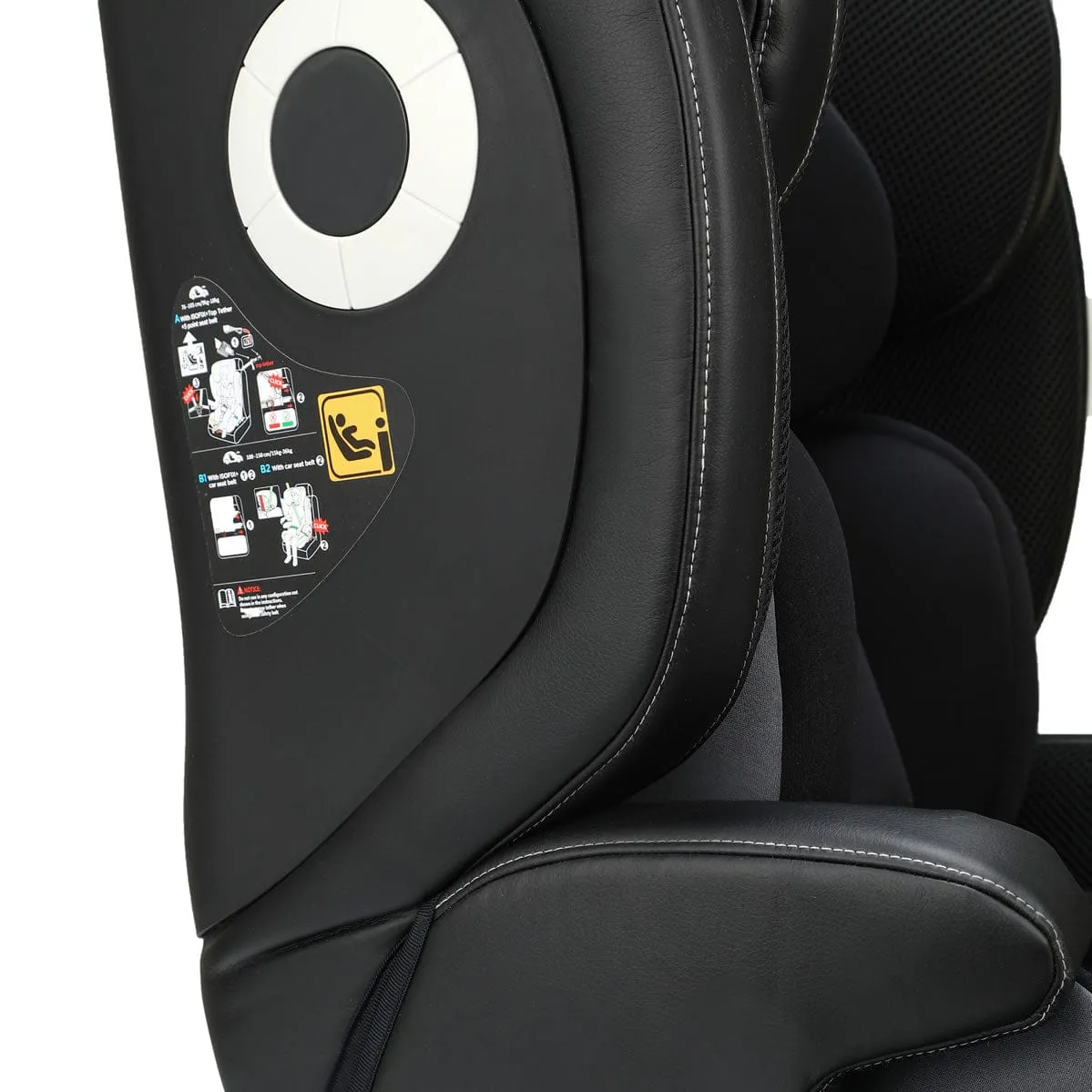 Cozy N Safe HUDSON i-Size 76-150cm Child Car Seat- Onyx