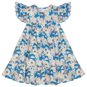 Cupcake Dress-Moroccan Blue