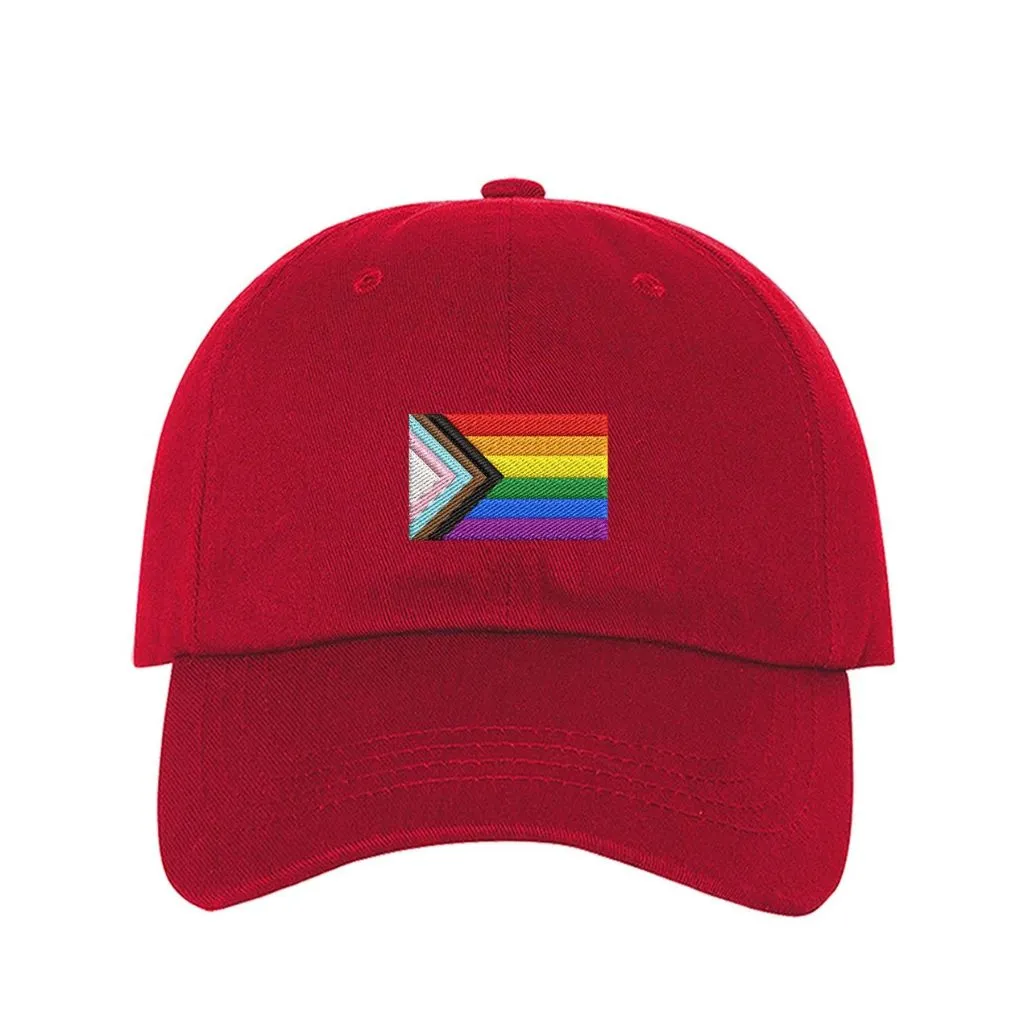 Dan Quasar Pride Flag Baseball Hat