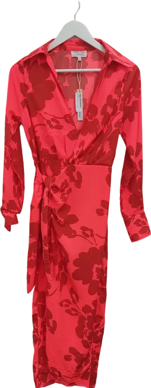 Dancing Leopard Frankie Dress In Red Floral UK 6