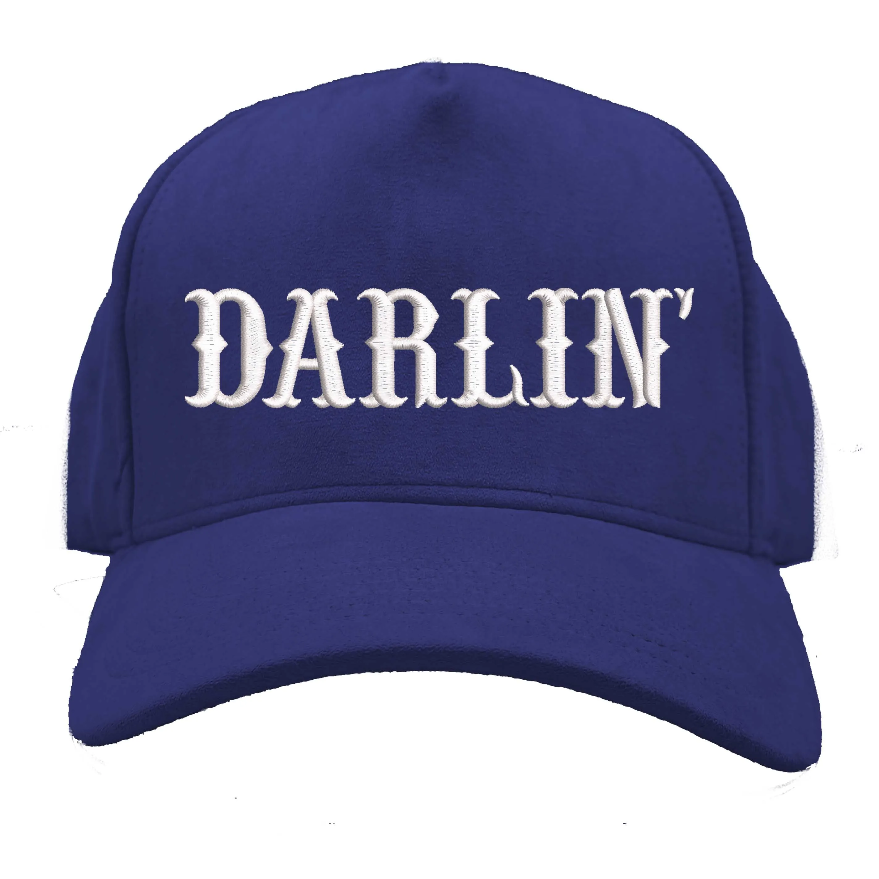 DARLIN' Suede 5 Panel Baseball Hat