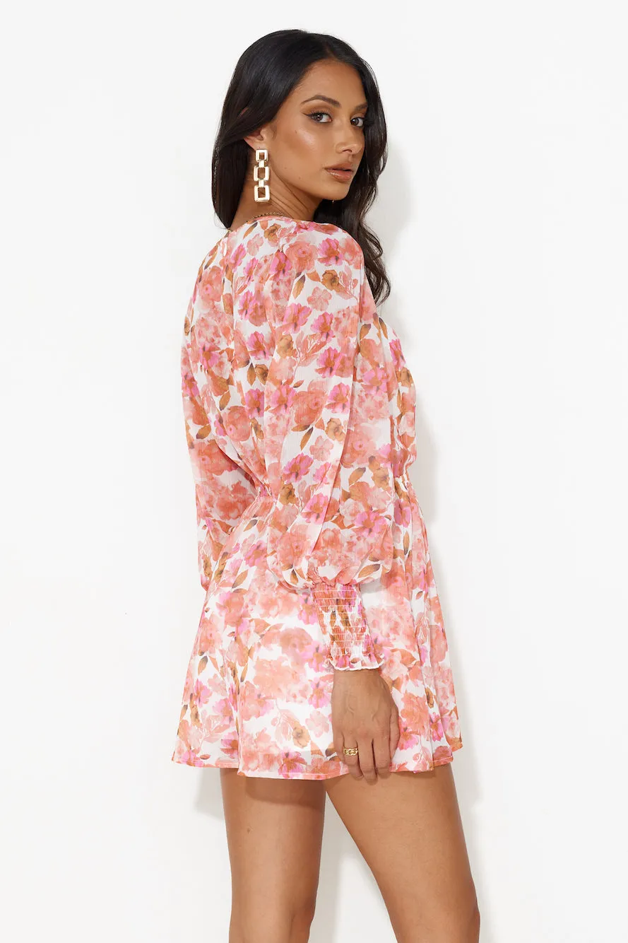 Date With You Romper Pink
