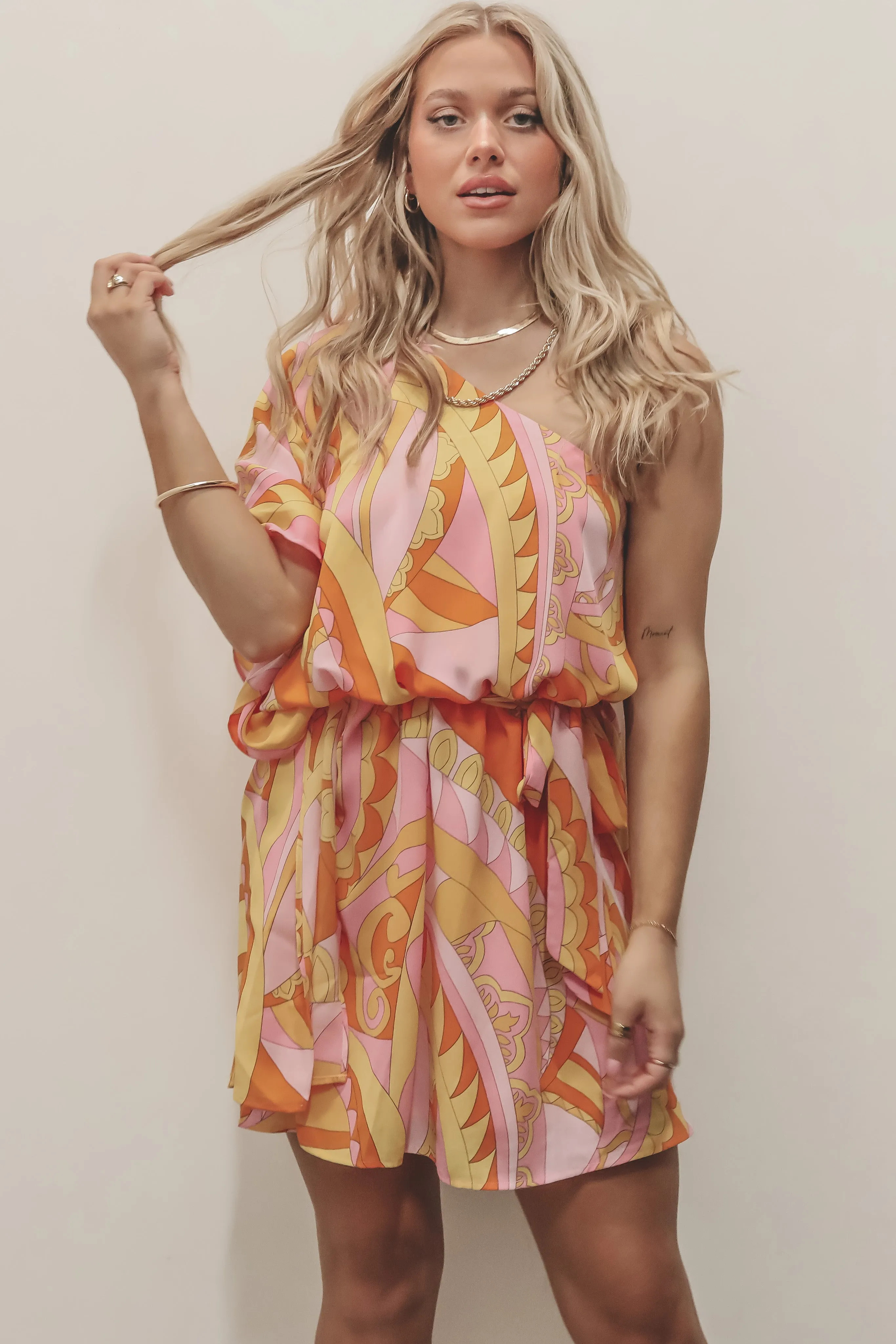 DEAL SHOW ME YOUR MUMU Trish Dress - Caribbean Cocktail