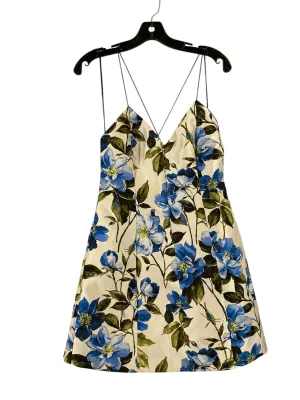 Dress Party Short By Alice   Olivia In Floral Print, Size: 6