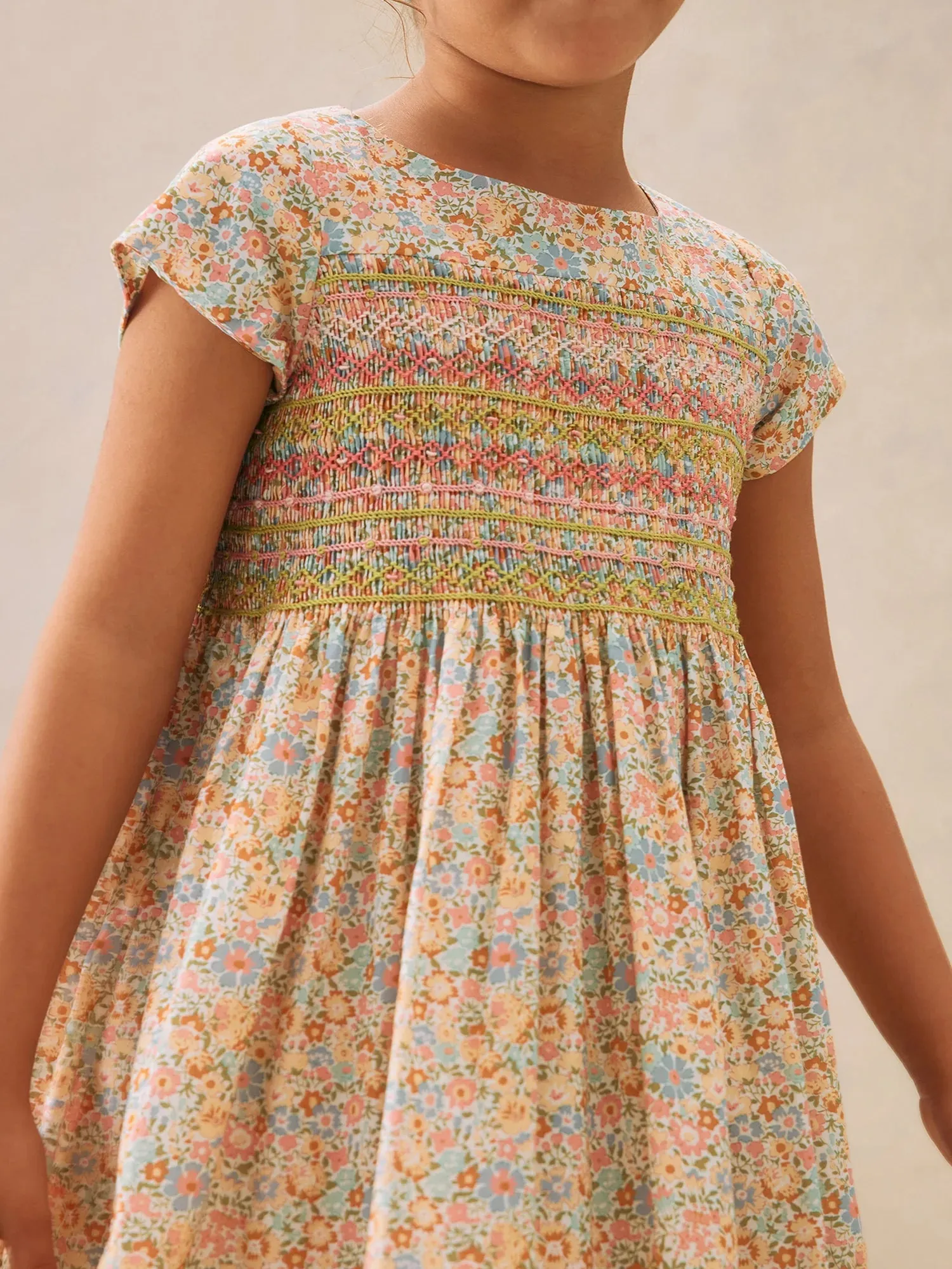 Duchesse Tea Pink Liberty Dress