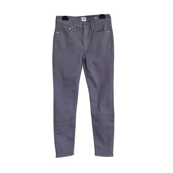 Edwin Skinny Jean Womens Size 26 Silver Lining Pixie 9&quot; Mid Rise Casual Chic NWT