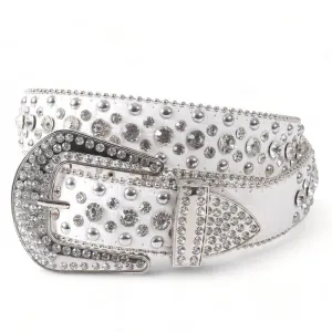Elegant Diamond-Studded Belt