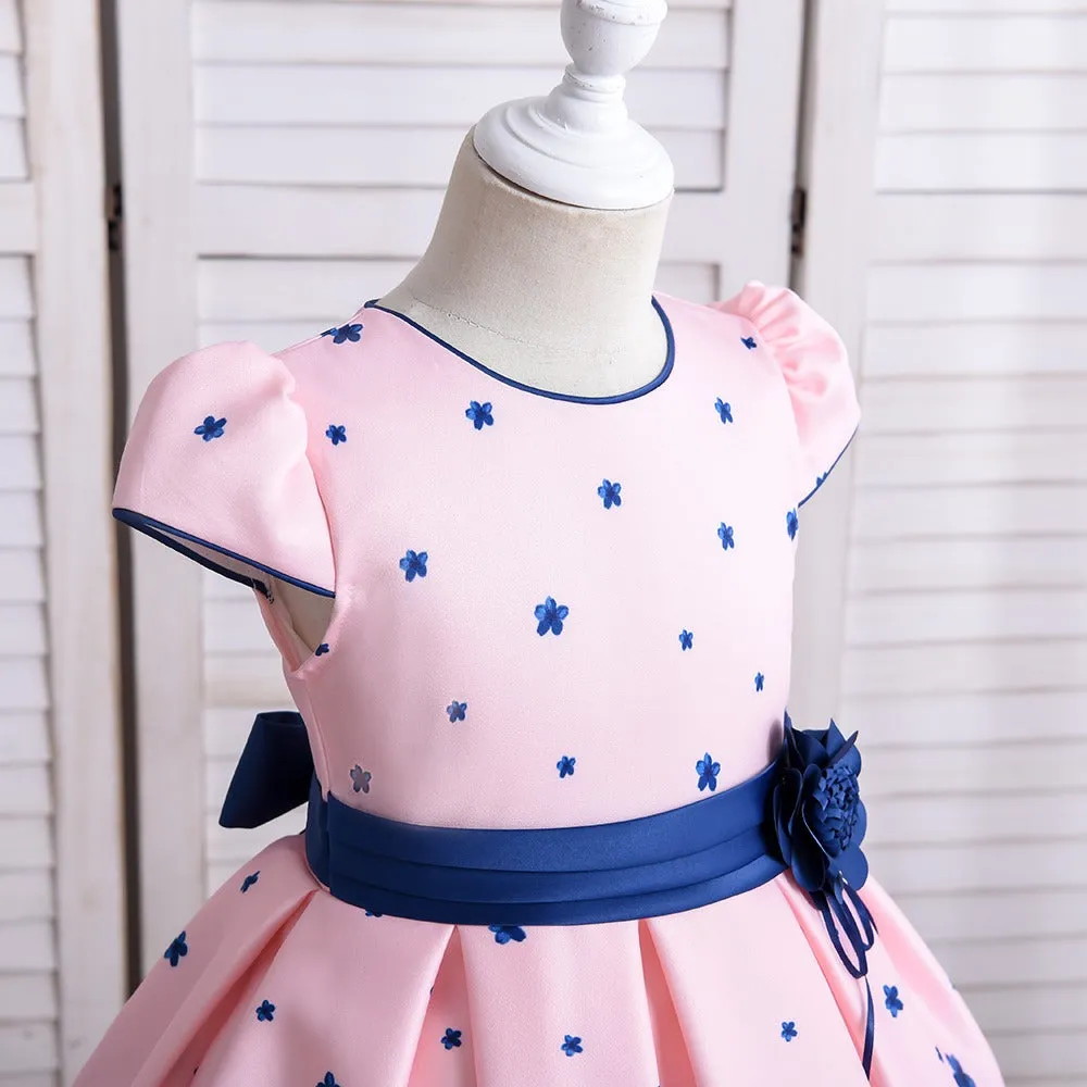 Elegant Fashion Floral Print Dresses for Girls