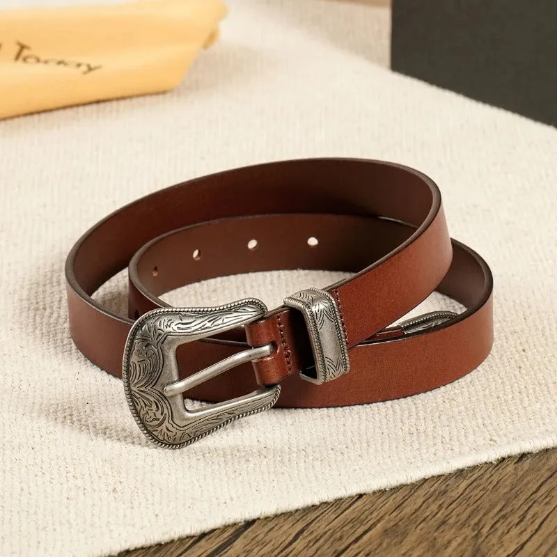 Elegant Genuine Leather Belt