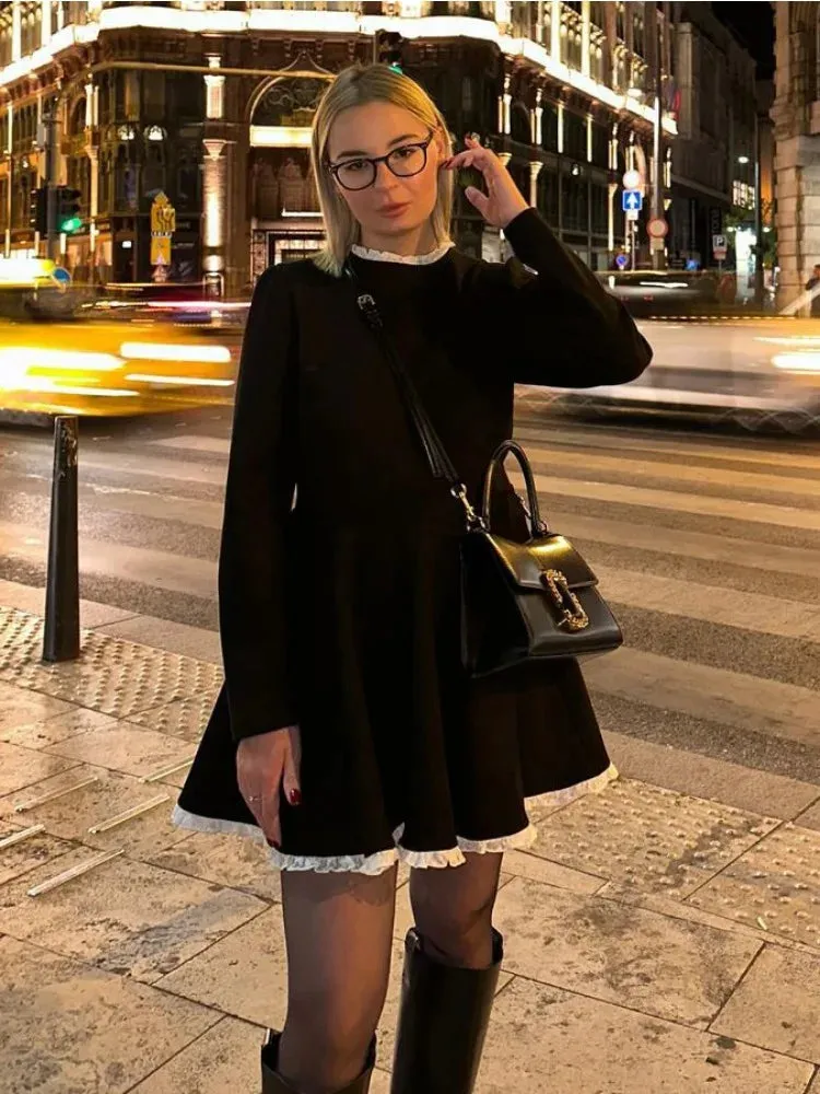 Elegant Lace Mini Dress for Women