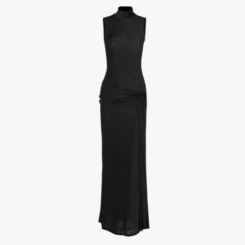 Elegant Sleeveless Floor-Length Dress